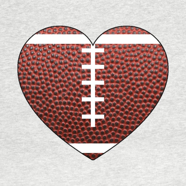 Football Heart by ally1021